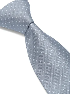 Favourbrook Albany Grey Silk Tie- Ties