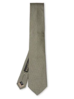Favourbrook Antique Gold Bayswater Silk Tie- Ties