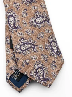 Favourbrook Beige Hoyland Silk Tie- Wedding Attire | Ties
