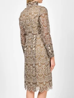 Favourbrook Belgravia Coat Chestnut Dafydd Silk Organza-Women Mother Of The Bride | Jackets & Coats
