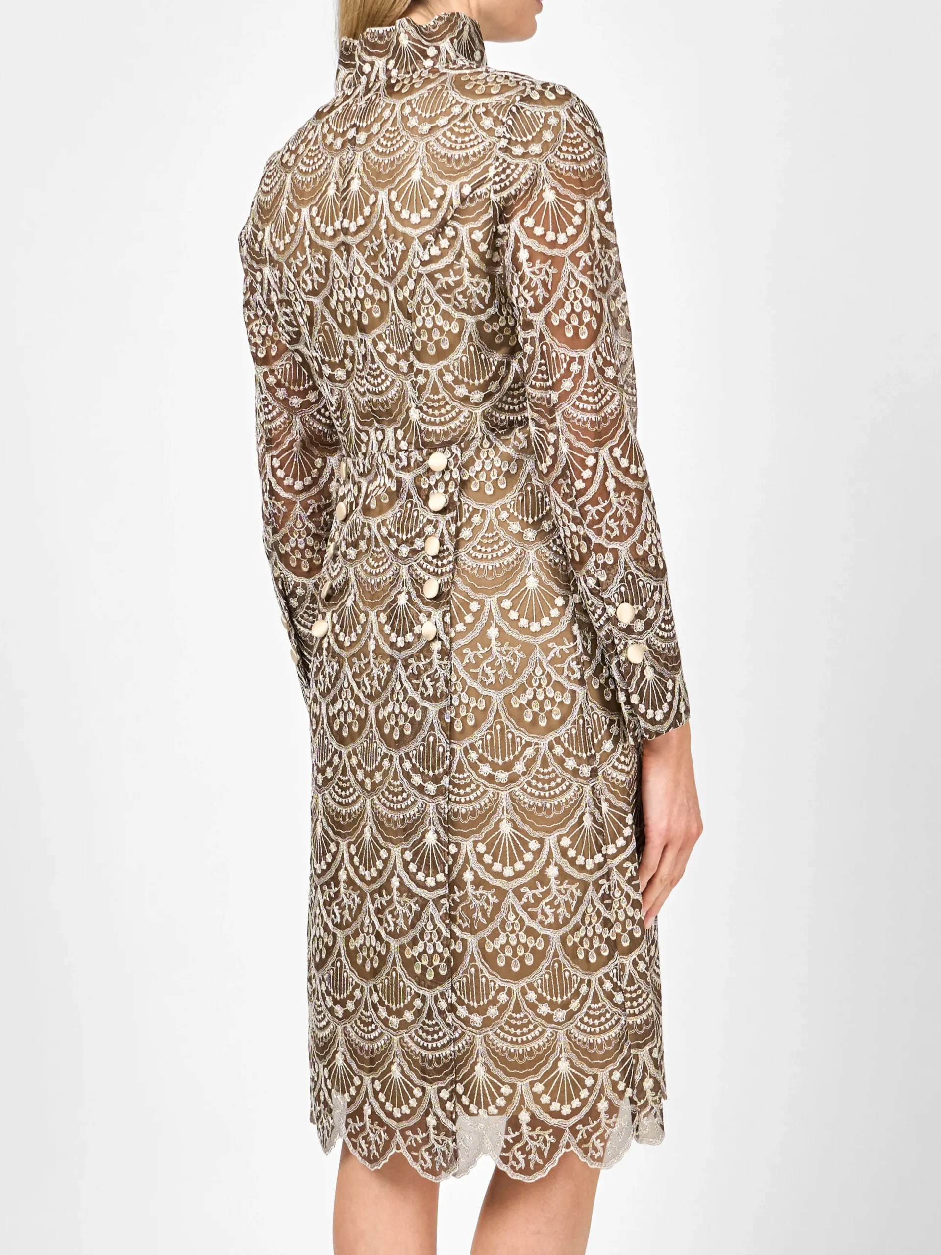 Favourbrook Belgravia Coat Chestnut Dafydd Silk Organza-Women Mother Of The Bride | Jackets & Coats