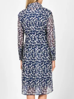 Favourbrook Belgravia Coat Navy Finborough Silk Organza-Women Mother Of The Bride | Jackets & Coats