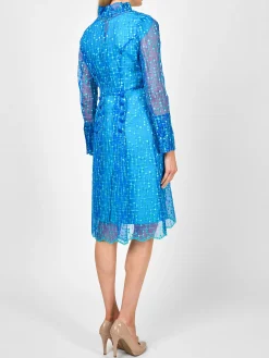 Favourbrook Belgravia Coat Sapphire Vanbrugh Silk Organza-Women Mother Of The Bride | Jackets & Coats