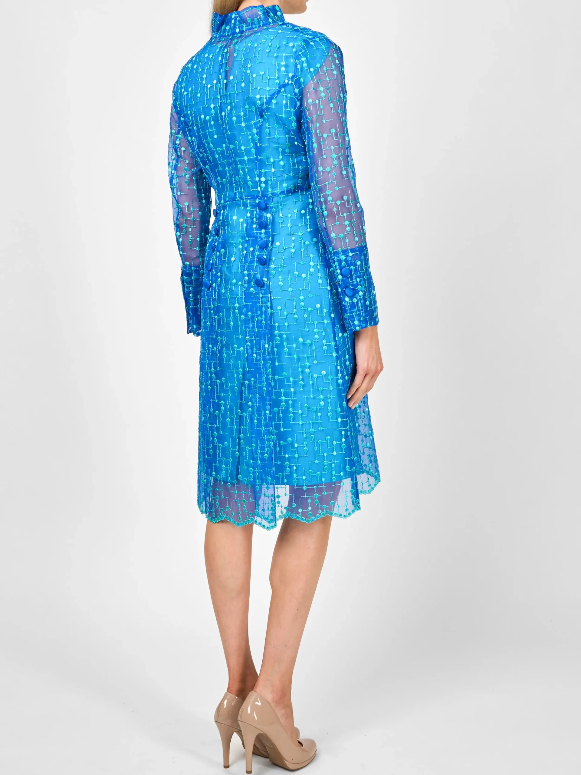 Favourbrook Belgravia Coat Sapphire Vanbrugh Silk Organza-Women Mother Of The Bride | Jackets & Coats