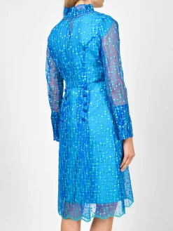 Favourbrook Belgravia Coat Sapphire Vanbrugh Silk Organza-Women Mother Of The Bride | Jackets & Coats