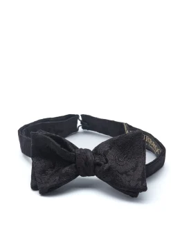 Favourbrook Black Albert Silk Pleated Cummerbund & Bow Tie Set- Bow Ties & Cummerbund Sets