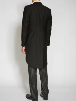 Favourbrook Black Chesham Wool Morning Coat - Ascot- Royal Ascot | Occasionwear