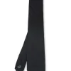 Favourbrook Black Douppion Silk Tie- Ties