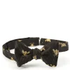 Favourbrook Black Gold Bees Silk Bow Tie- Eveningwear | Bow Ties