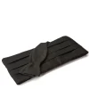 Favourbrook Black Grosgrain Silk Pleated Cummerbund & Bow Tie Set- Bow Ties & Cummerbund Sets
