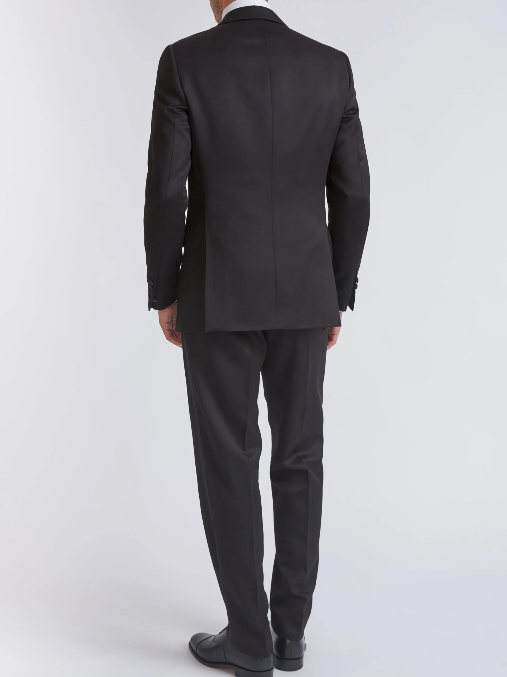 Favourbrook Black Hampton Wool Dinner Jacket- Eveningwear | Groomswear