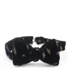 Favourbrook Black Lurex Berries Silk/Rayon Large Party Bow Tie- Bow Ties
