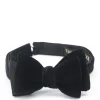 Favourbrook Black Velvet Bow Tie- Bow Ties