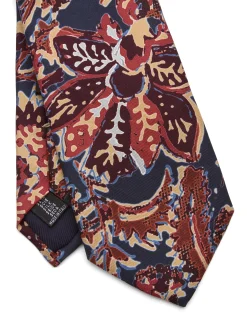 Favourbrook Blue / Purple Charleston Silk Tie- Ties