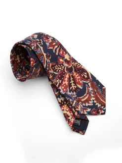 Favourbrook Blue / Purple Charleston Silk Tie- Ties