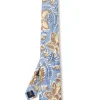 Favourbrook Blue Charleston Silk Tie- Ties