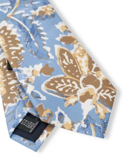 Favourbrook Blue Charleston Silk Tie- Ties