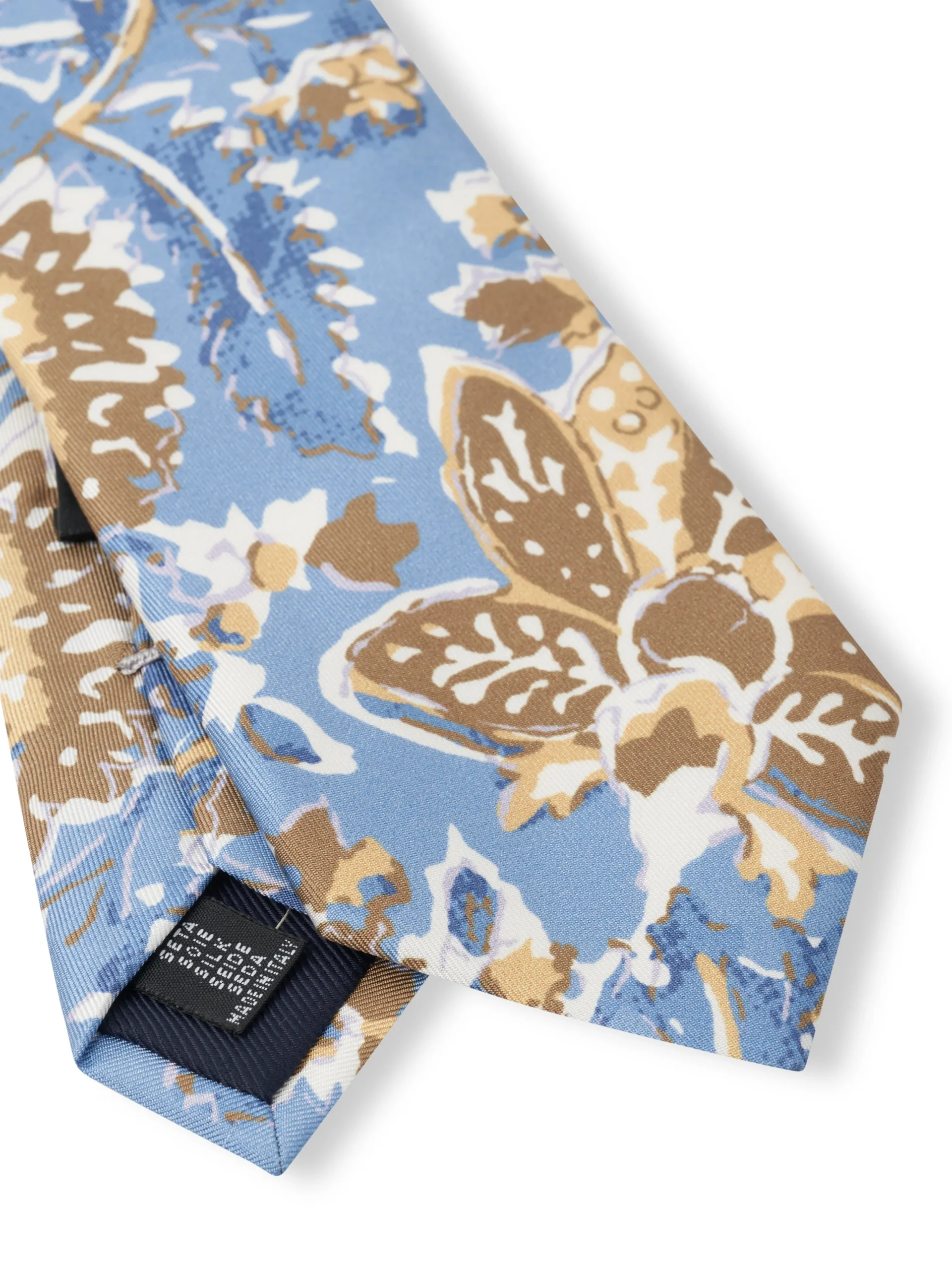 Favourbrook Blue Charleston Silk Tie- Ties