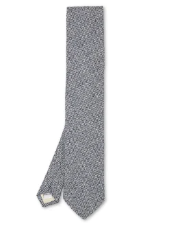 Favourbrook Blue Culcross Linen Tie- Ties