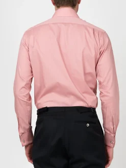 Favourbrook Blush Pink Stanfield Cotton Large Frill Shirt- Shirts