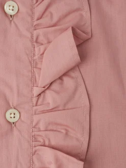 Favourbrook Blush Pink Stanfield Cotton Large Frill Shirt- Shirts