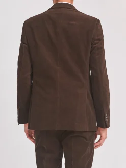 Favourbrook Brown Whitton Cord Newport Jacket- Suits