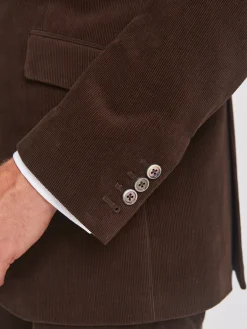 Favourbrook Brown Whitton Cord Newport Jacket- Suits