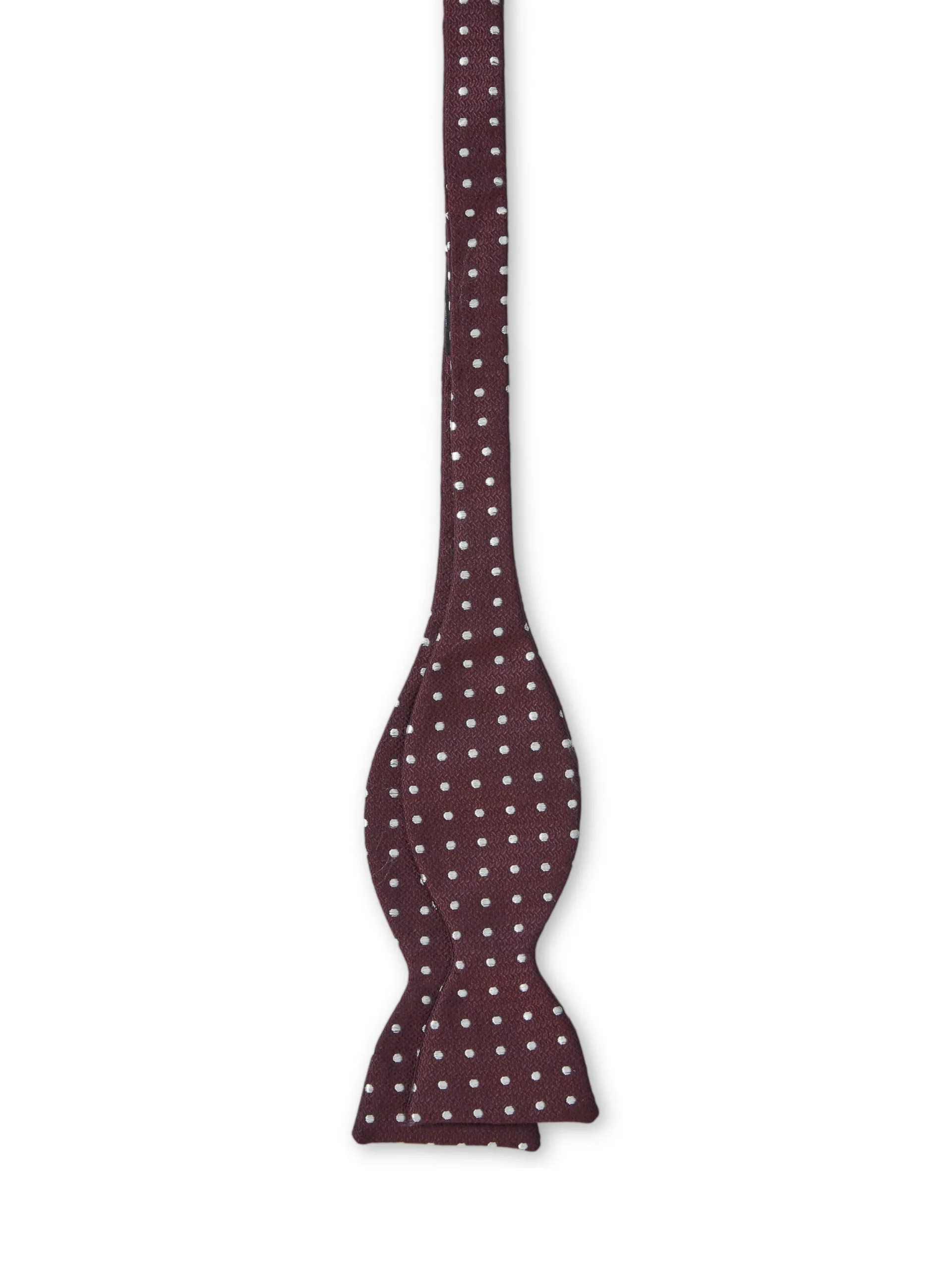 Favourbrook Burgundy Pickwick Silk Large Party Bow Tie- Bow Ties