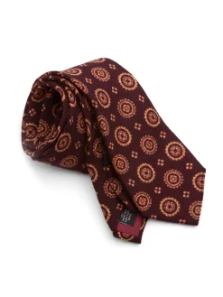 Favourbrook Burgundy Wilmington Wool Tie- Ties