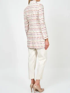 Favourbrook Camden Jacket Ivory Multi Crosby Linen-Women Short Jackets | Jackets & Coats