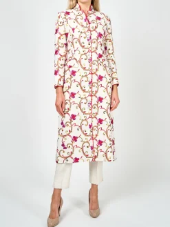 Favourbrook Carnaby Coat Ivory Windsor Linen-Women Mother Of The Bride | Jackets & Coats