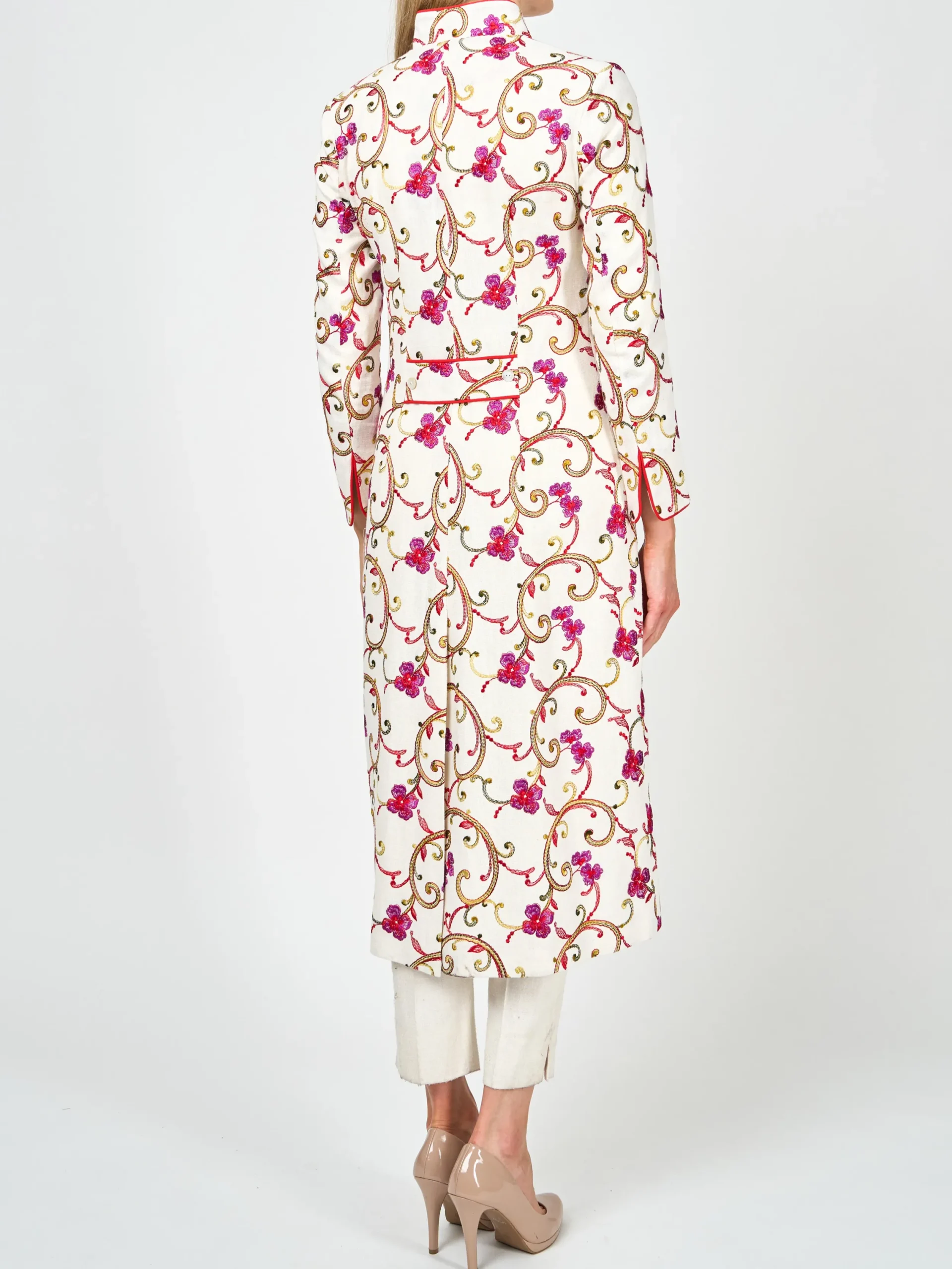 Favourbrook Carnaby Coat Ivory Windsor Linen-Women Mother Of The Bride | Jackets & Coats