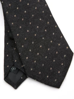 Favourbrook Charcoal Beddingham Wool Tie- Ties