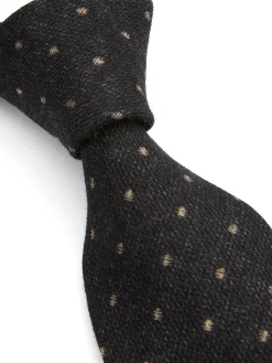 Favourbrook Charcoal Beddingham Wool Tie- Ties