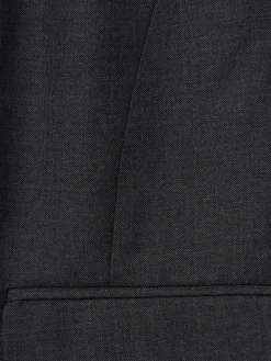 Favourbrook Charcoal Furlong Double Breasted Shawl Lapel Waistcoat with Marcella Slip- Waistcoats | Shawl Lapel Waistcoats