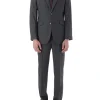 Favourbrook Charcoal Merino Wool Trevelyn Jacket- Suits