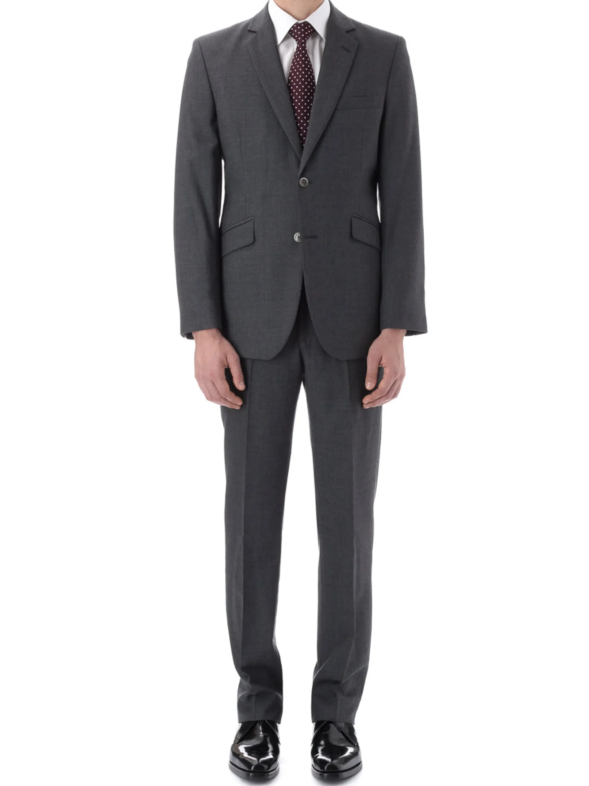 Favourbrook Charcoal Merino Wool Trevelyn Jacket- Suits