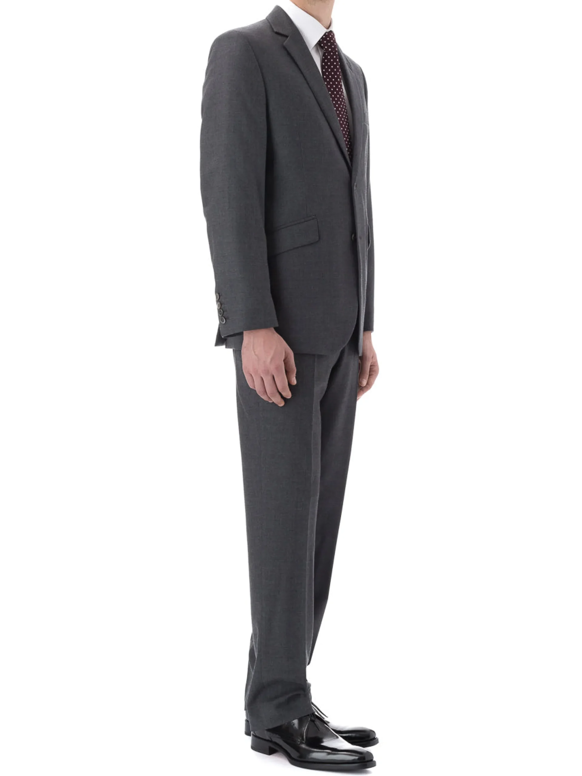 Favourbrook Charcoal Merino Wool Trevelyn Jacket- Suits
