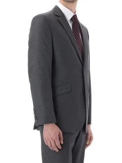 Favourbrook Charcoal Merino Wool Trevelyn Jacket- Suits