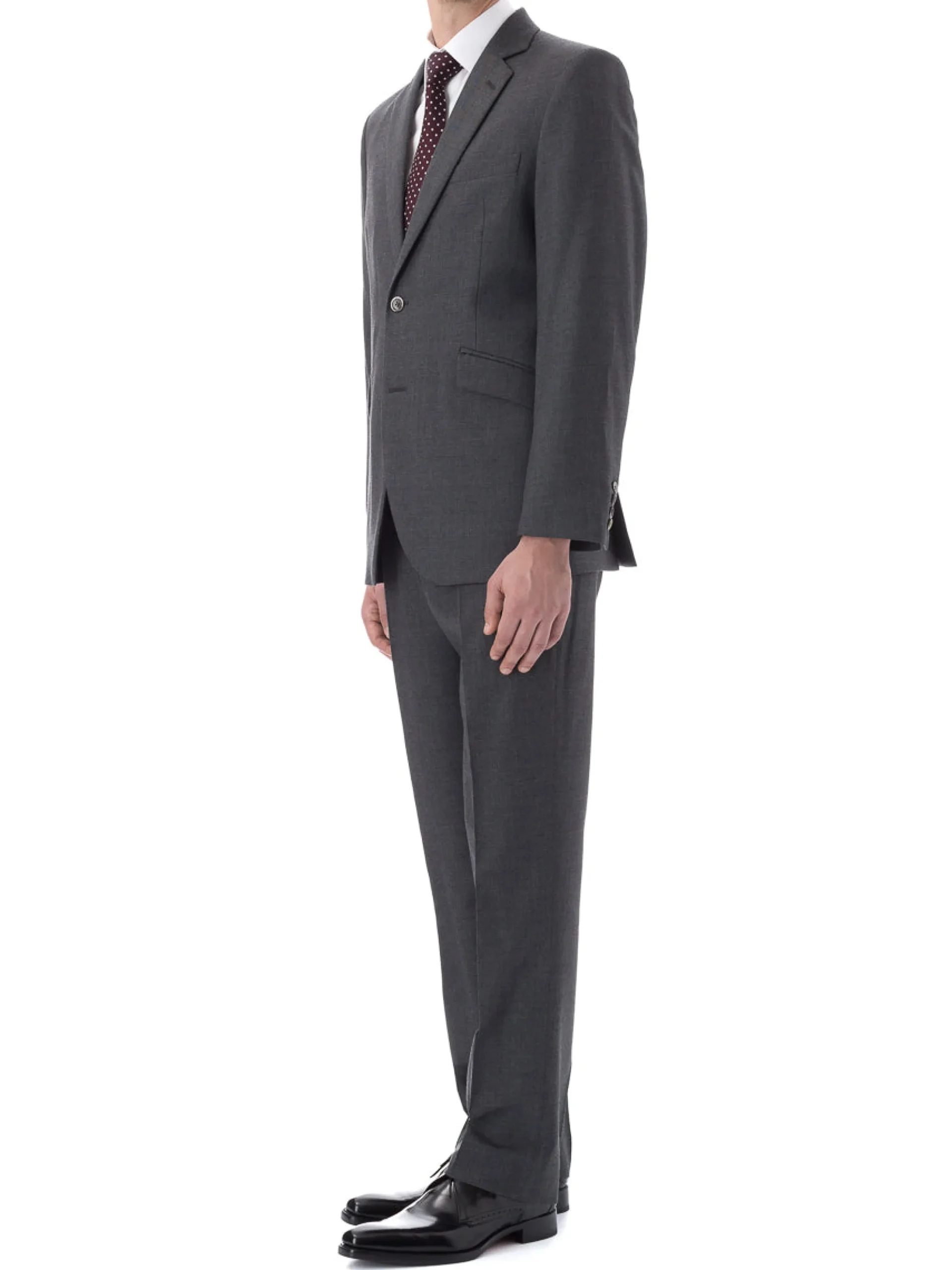 Favourbrook Charcoal Merino Wool Trevelyn Jacket- Suits