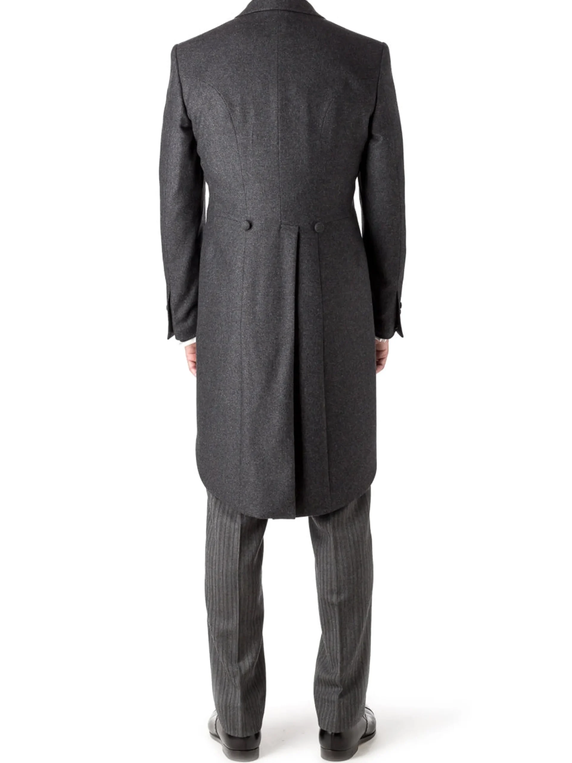 Favourbrook Charcoal Shaftesbury Cashmere Wool Morning Coat- Royal Ascot | Occasionwear