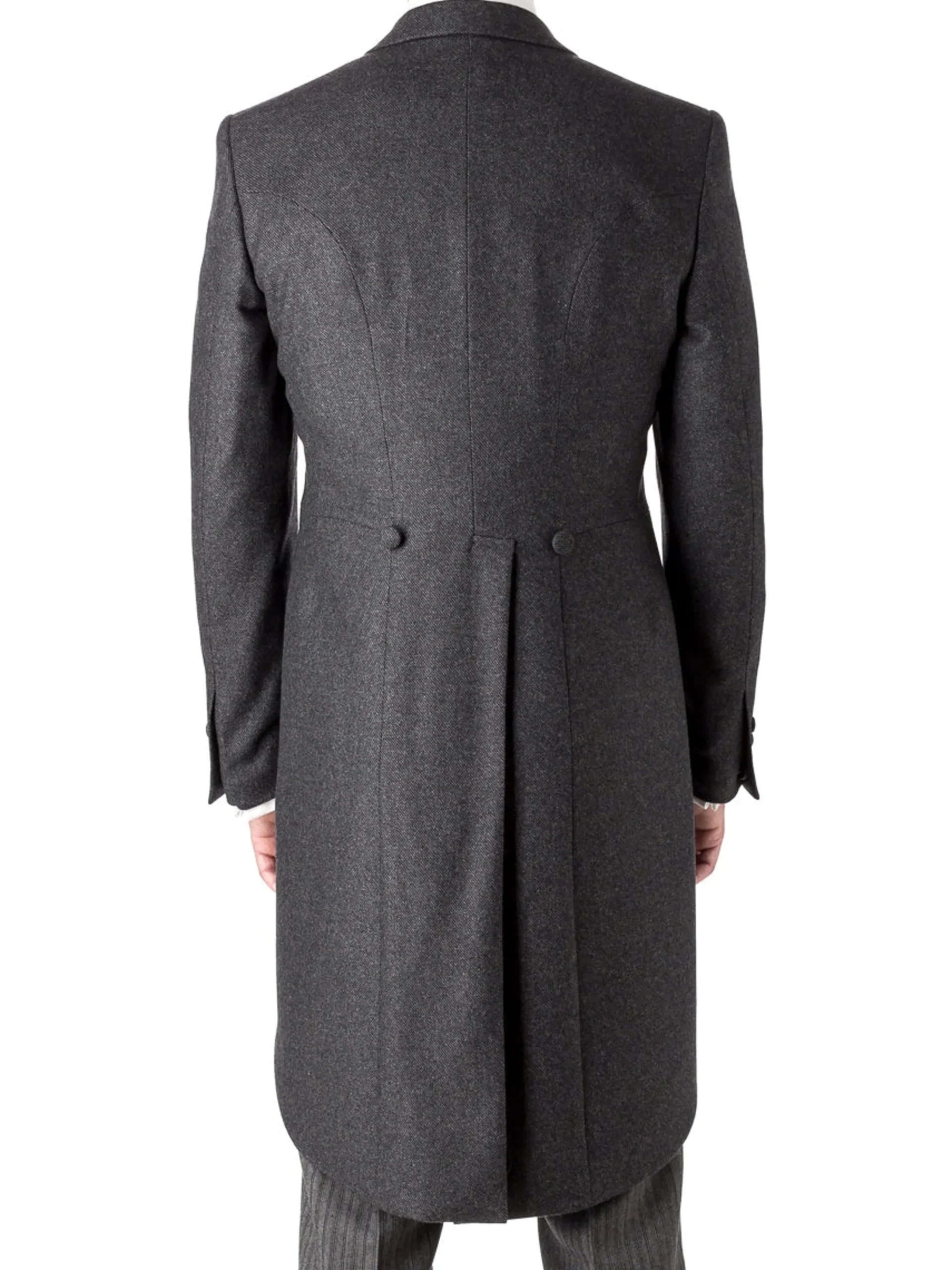 Favourbrook Charcoal Shaftesbury Cashmere Wool Morning Coat- Royal Ascot | Occasionwear