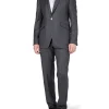 Favourbrook Charcoal Wellington Wool Newport Jacket- Suits