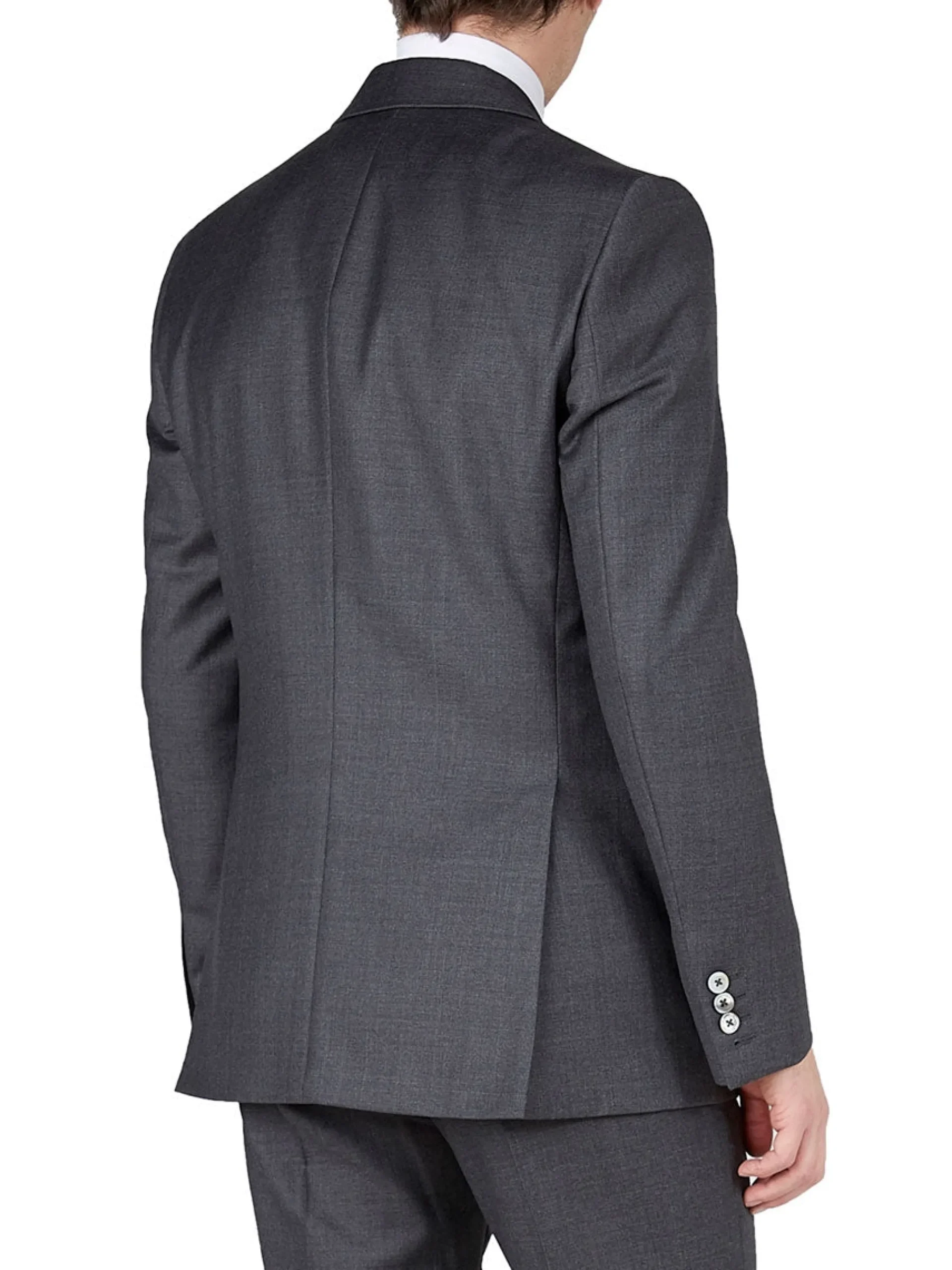 Favourbrook Charcoal Wellington Wool Newport Jacket- Suits