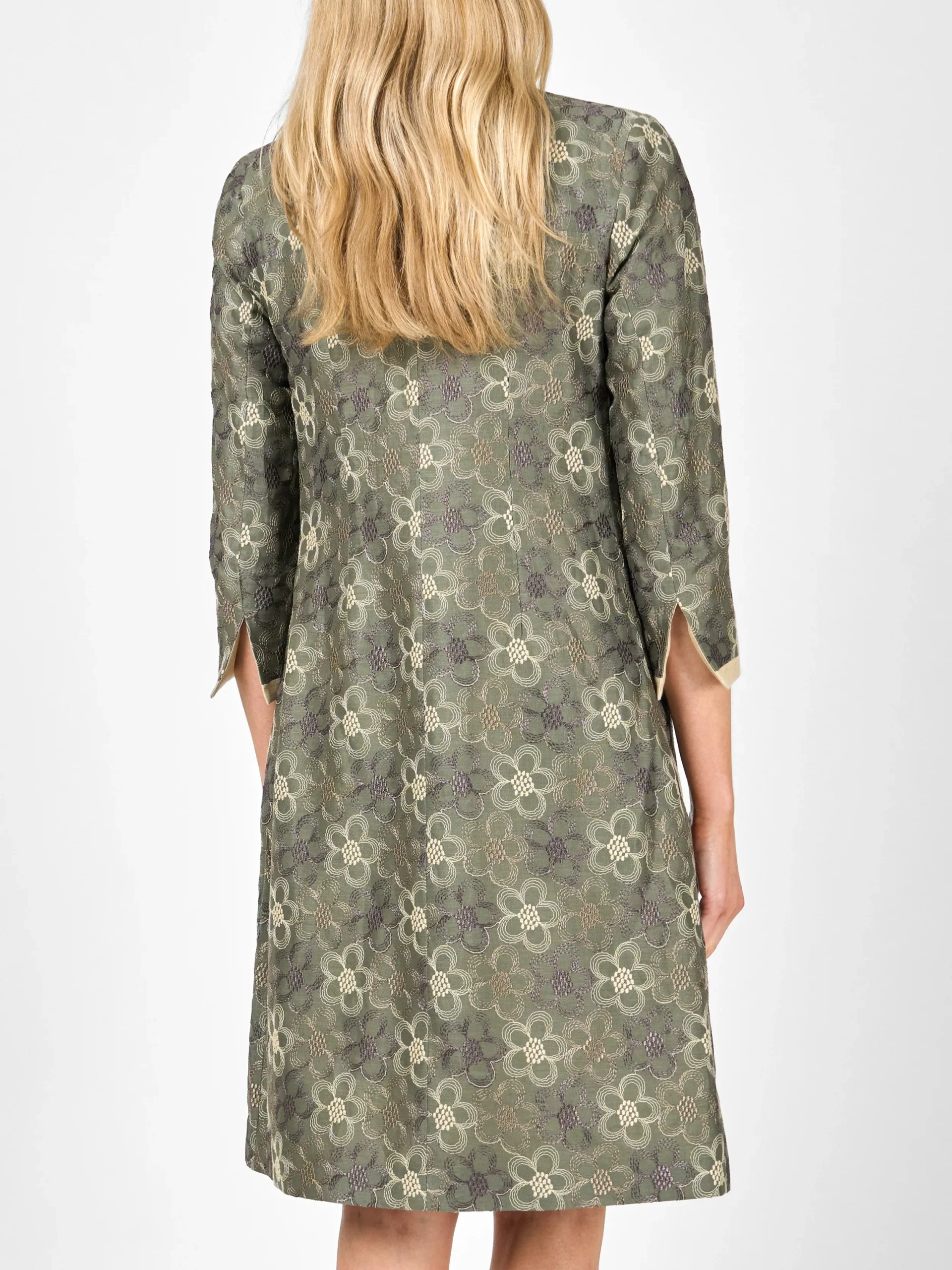 Favourbrook Chelsea Coat Khaki Bronze Aubrey Linen-Women Jackets & Coats