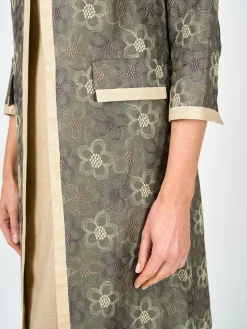 Favourbrook Chelsea Coat Khaki Bronze Aubrey Linen-Women Jackets & Coats