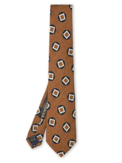Favourbrook Copper Clivedon Silk Tie- Ties
