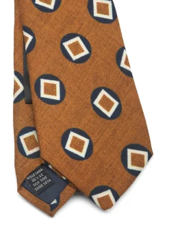 Favourbrook Copper Clivedon Silk Tie- Ties