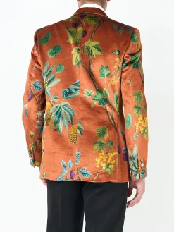 Favourbrook Copper Regency Velvet Newport Jacket- Velvet Jackets | Dinner Jackets