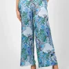 Favourbrook Cruise Trousers Blue Dharma Silk Satin-Women Eveningwear | Eveningwear